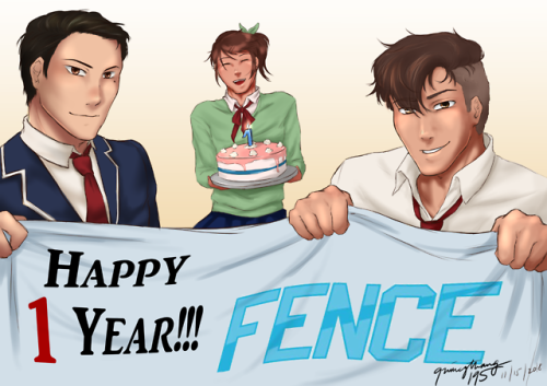 Happy 1 year anniversary to Fence Fandom!