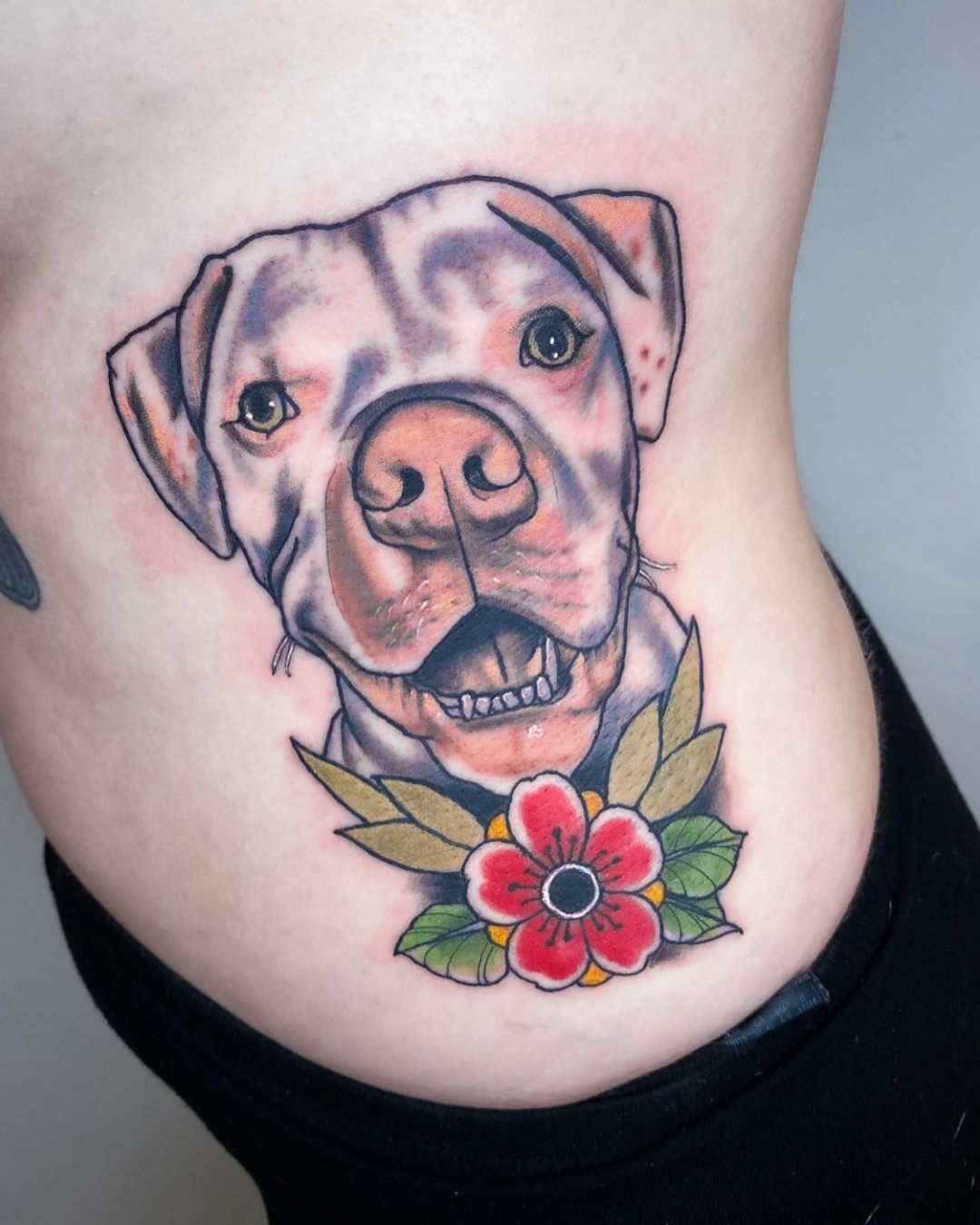 beautiful pitbull tattooTikTok Search