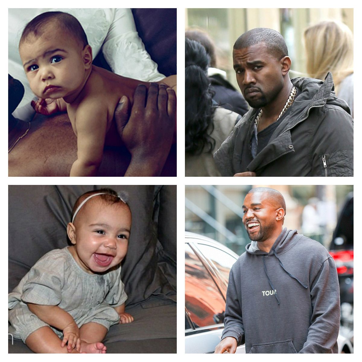 kimkanyekimye:  June 15th: Happy Birthday North &amp; Happy Father’s Day Kanye!