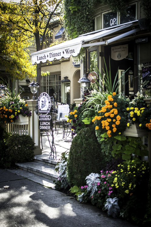 Lunch - Dinner - Wine  a re-work of an older image from a trip to Niagara On The Lake