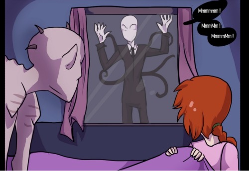 mtcairduck:I don’t really like Fangirl-things, but that’s pretty funny.#creepypasta