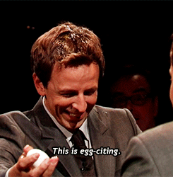 latenightjimmy:  Our good friend Seth Meyers is back on Late Night tonight! Remember