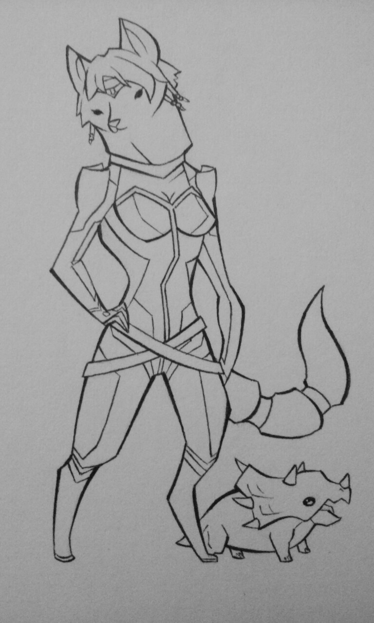 ladyzephyra:  Charaters from Starfox! Here we have fox McCloud, Falco Lombardi, Krystal
