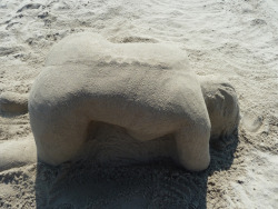 Sand Sculpture, Fort Tilden, Ny