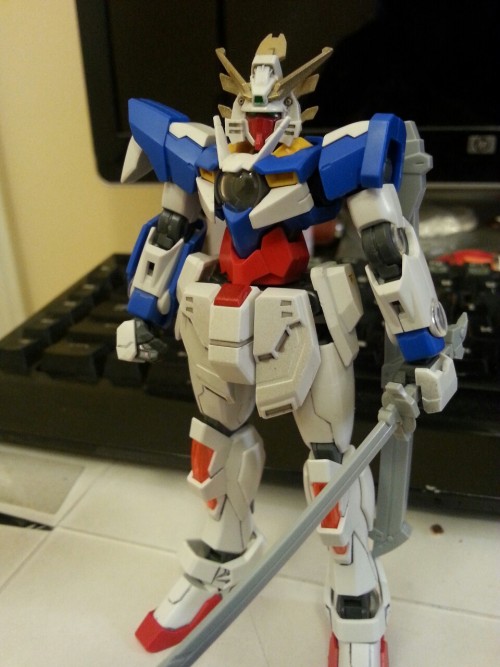 gunplagang:There! After some refinement I’m finally happy with the result of my kitbashing! I’m abso