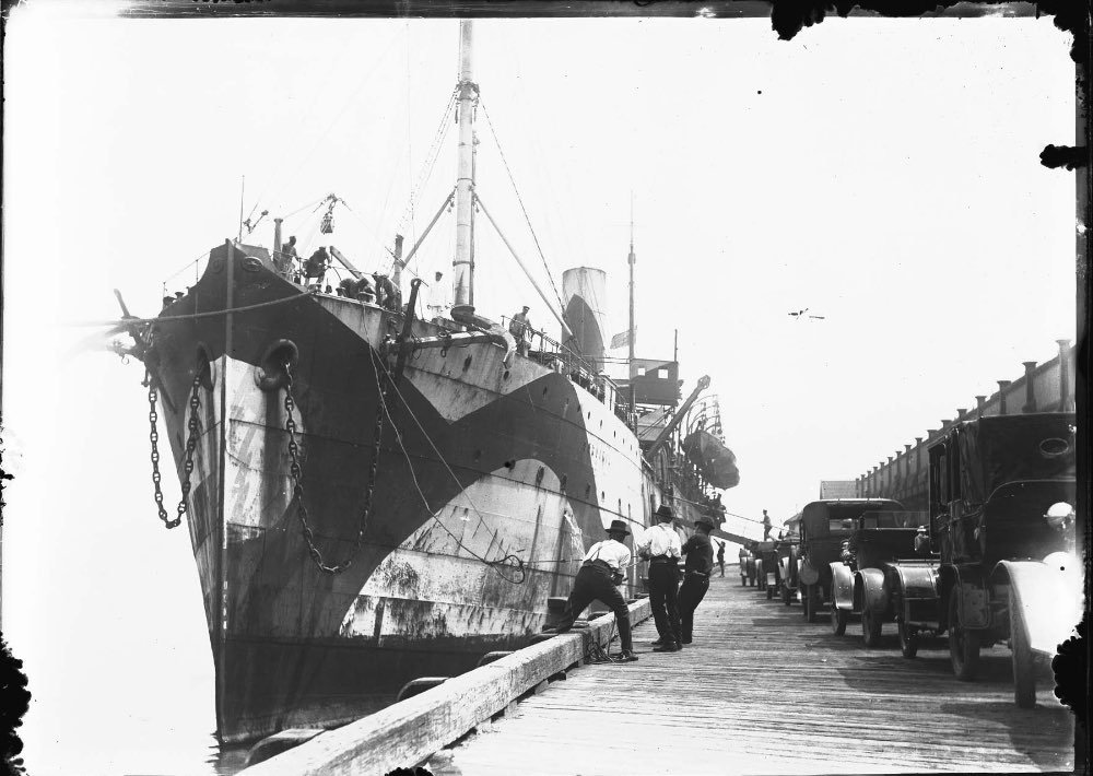 rocketumbl:WWⅠ Dazzle camouflage