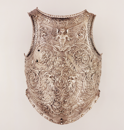 candlewinds:  breastplate; the only signed work of Giovan Paolo Negroli (Italian,