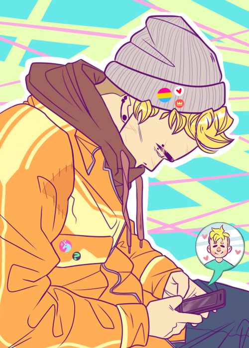 stillfuckinbetterthanyou:Idk, I just wanted to draw older!Kenny.