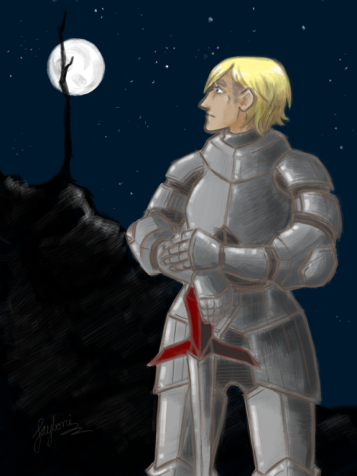 sayloni: Erwin Week, day 4: Era Have a Medieval Knight Erwin?