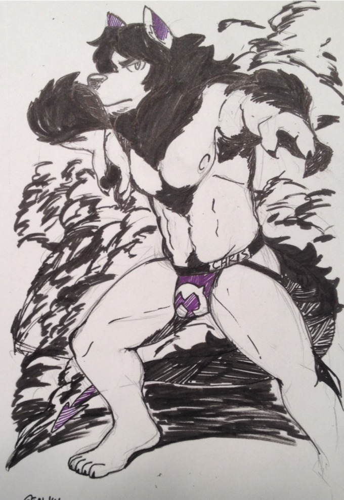 wkdart:  GEN SENT US BOTH SKETCHBOOKS WITH THESE PICTURES ON THE FIRST PAGE and now
