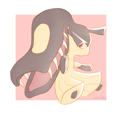 elctrckttydraws:i love the little pokemon that look cute but are actually super dangerous
