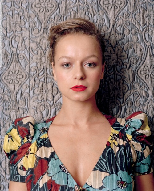 fuckyeahhotactress: Samantha Morton photographed by Frank Bauer for Time Out Magazine, 2011