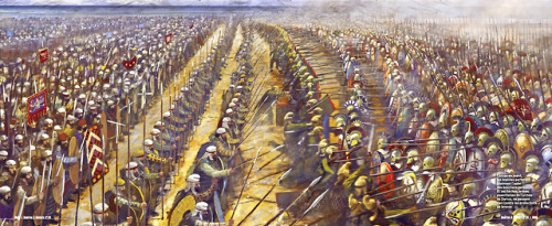 greatmilitarybattles: The Battle of Marathon.Was fought in 490 BC between the citizens of Athens and