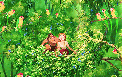 :  ♫ Come with me now to see my world, where there’s beauty beyond your dreams. Can you feel the things I feel, right now, with you. ♪ 