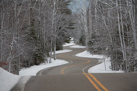 nubbsgalore:  the long and winding road. and by winding, i mean literally the world’s