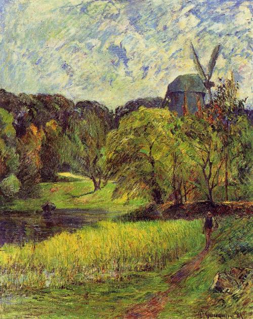 paulgauguin-art:  The Queen’s Mill, 1881 Paul Gauguin 