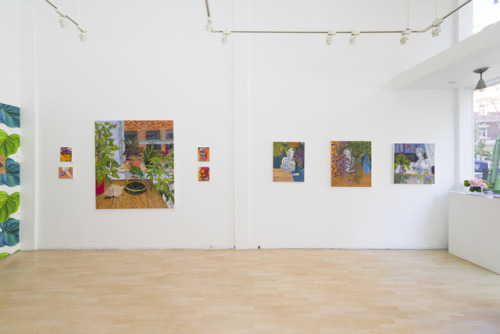 Installation views of “Works Sighted” a solo exhibition by Anna Valdez. On vie