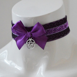 nekollars: kitty-sylvie:  nekollars:   Witch choker - two in stock! Listed HERE on our Etsy   Just found this. Omg adorable collars. Thank you.  Oh thank you so much for your compliment! ♥ 