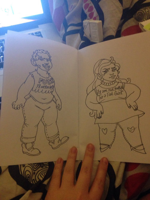 Hey everyone! I have a new body-positive comic book for sale at: www.etsy.com/listing/2