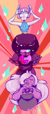 squ1dp0nyart:  I finished up that Steven Universe Fanart from a while back.  What do you think?