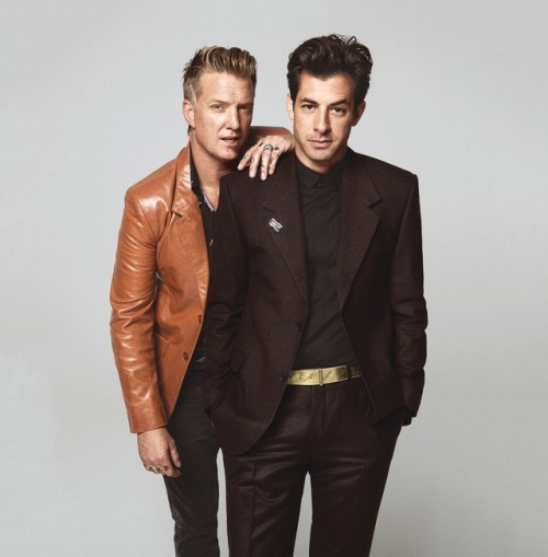 Josh Homme and Mark Ronson for GQ Magazine by Sebastian Kim