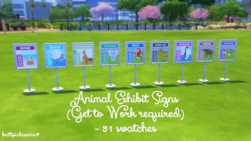 The Sims 4: Zoo SetHi everyone!  This is something I&rsquo;ve been wanting to do for a lonn