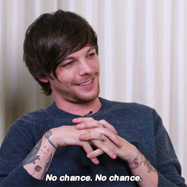 x: dance routine–louis: NO