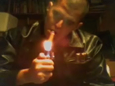 Bald Cigar Smoking Men