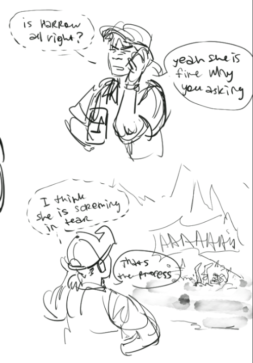 Cam And Harrow Fishing Weekend Sketches