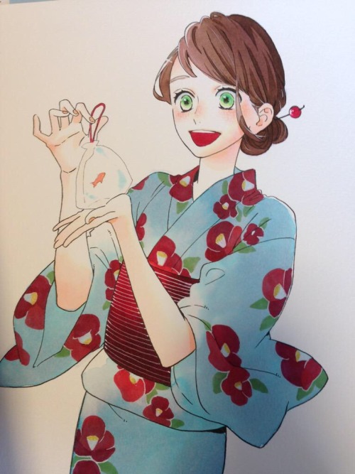 the-darling-deer:A compilation of Yamamori Mika sensei’s beautiful colorings 😍