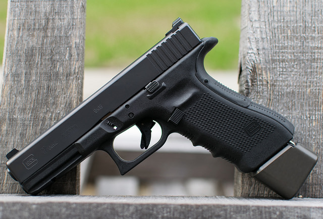gunsknivesgear:  There are safe queens, and there are fighting guns. The Glock combines