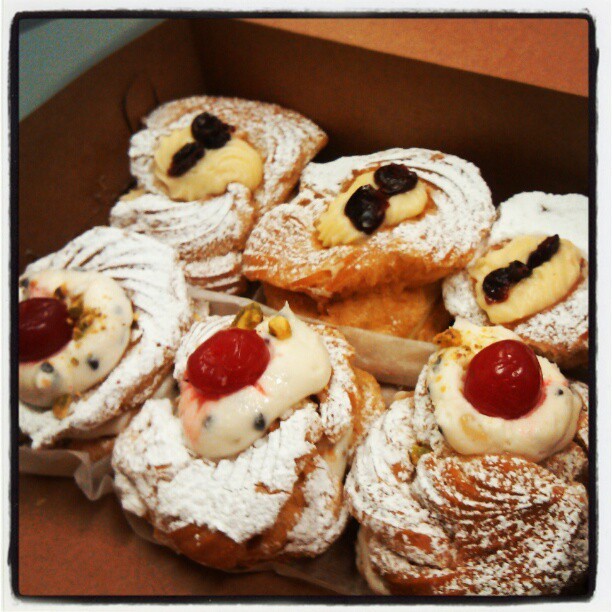 Happy #St. #Josephs #Day! Just got some st. Joseph #Pastries to celebrate the #feast of St. Joseph with my coworkers!