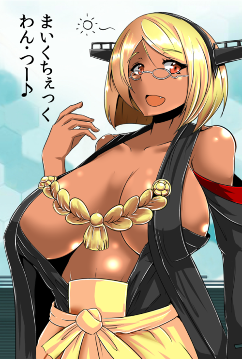 boobymaster64:  Fan Request —> “Tanned + Blonde Hair + Glasses” fetish series.