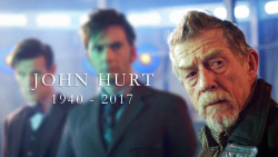theillustratedarchives:  John Hurt1940-2017This makes me sad. Rest in peace.