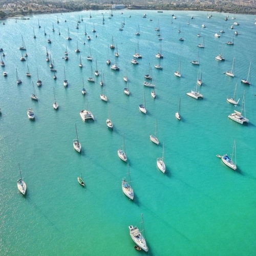 Sea traffic in Porto Heli!