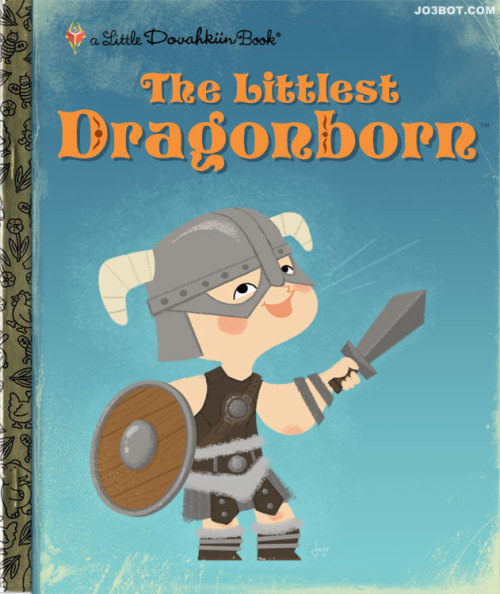 theomeganerd:Little Golden Books Featuring Portal, BioShock, &amp; Skyrim by Joey Spiotto