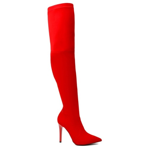 migatoco:If you love red color as MYWAY blogger choose #MIGATO LP6912 red over-the-knee boots! Shop 