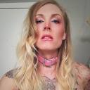 cybersexbarbie:“I now pronounce you Owner and sissy. You may now face fuck the bride.”In celebration of my matrimony with all things filth, I’m announcing my stage name change!Courtni Demilune is now…Demi MundaneReblog to spread