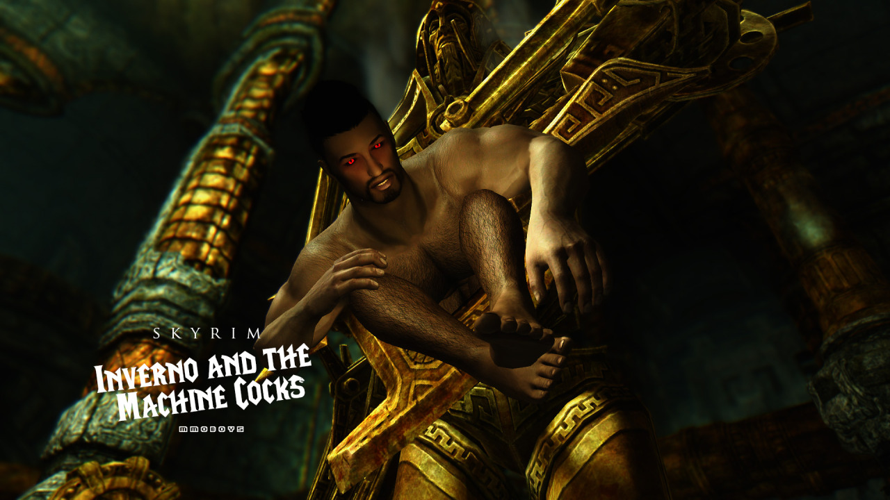 mmoboys:  Skyrim: Inverno and the Machine Cocks (GD) The Vampire Inverno’s oozing