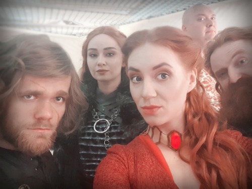 End of Game of Thrones in Moscow on RZD Arena.Me as Melisandre, my costume by me ❤ If you want to he
