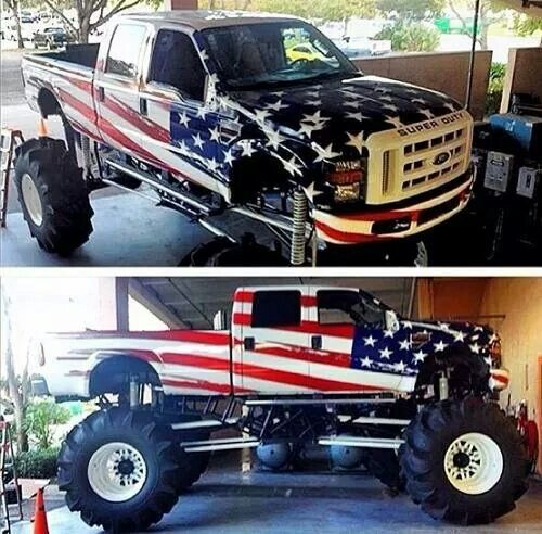 customroadie:  Such a shame that I forgot to post this for the 4th of July..