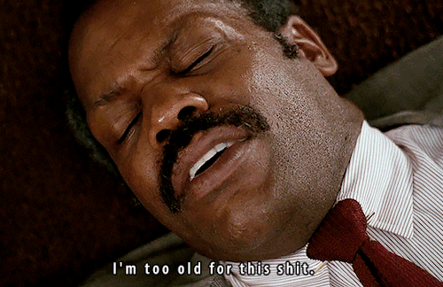 junkfoodcinemas:Danny Glover as Roger Murtaugh in the Lethal Weapon series (1987-1998)