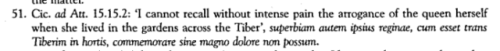 clodiuspulcher:That one time Cleopatra was Mean to Cicero and he got so upset he had to tell his bes