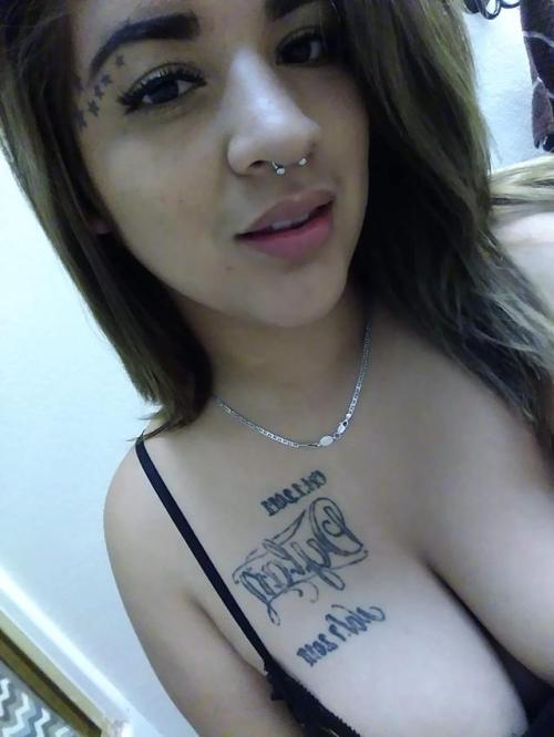 latinashunter: Busty Tatted Chola. DAYUMMM!!!!