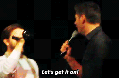 jarpad:  Jensen singing along to “Carry On My Wayward Son” [x] 