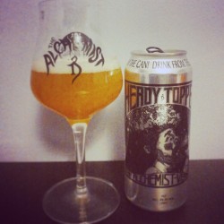 The Alchemist Heady Topper, Double American India Pale Ale from Waterbury, Vermont. Extremely drinkable, with heavy hoppy aroma. Great balance and a long finish, but not overly bitter. Having a chance to buy it in Poland was a great experience, big big
