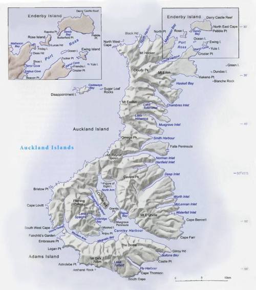 Auckland IslandIn this series on the New Zealand Sub-Antarctic Islands, I’ve written about The Snare