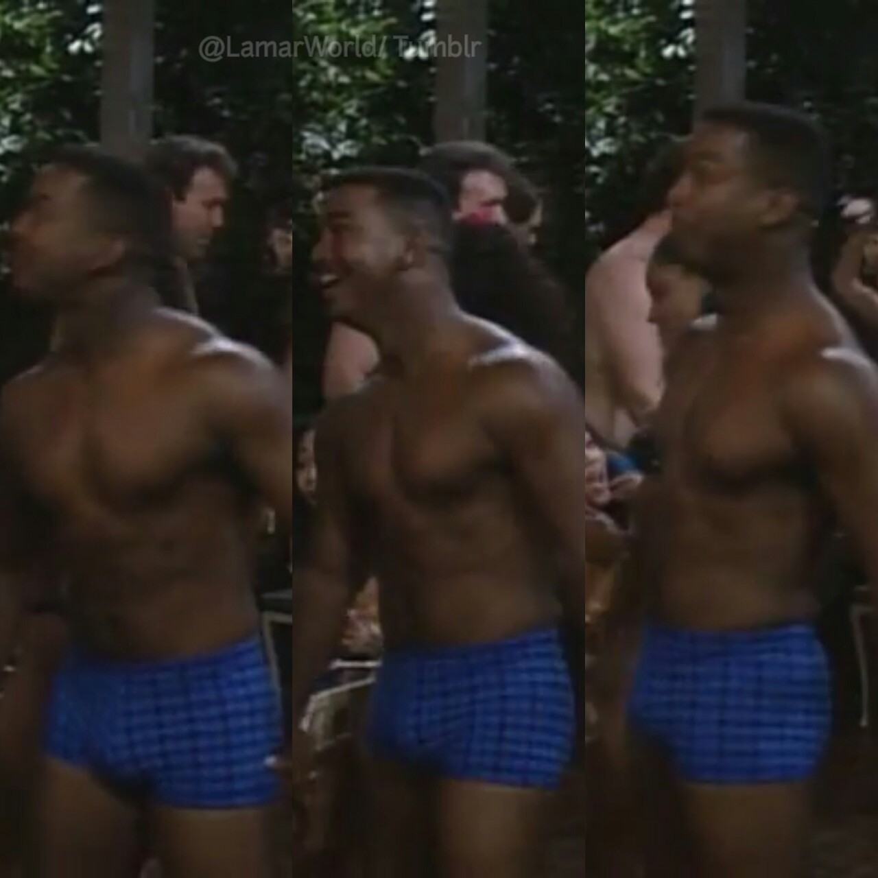 lamarworld:  Alfonso Ribeiro bulge 