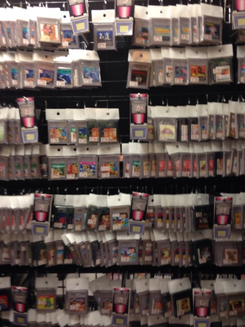 destinys-aborted-child:  There’s this small shop in japan that just sells these.. I immediately teared up when I went in cuz all of my childhood memories came rushing back! I bought a new game boy Color and two Pokemon games ! 