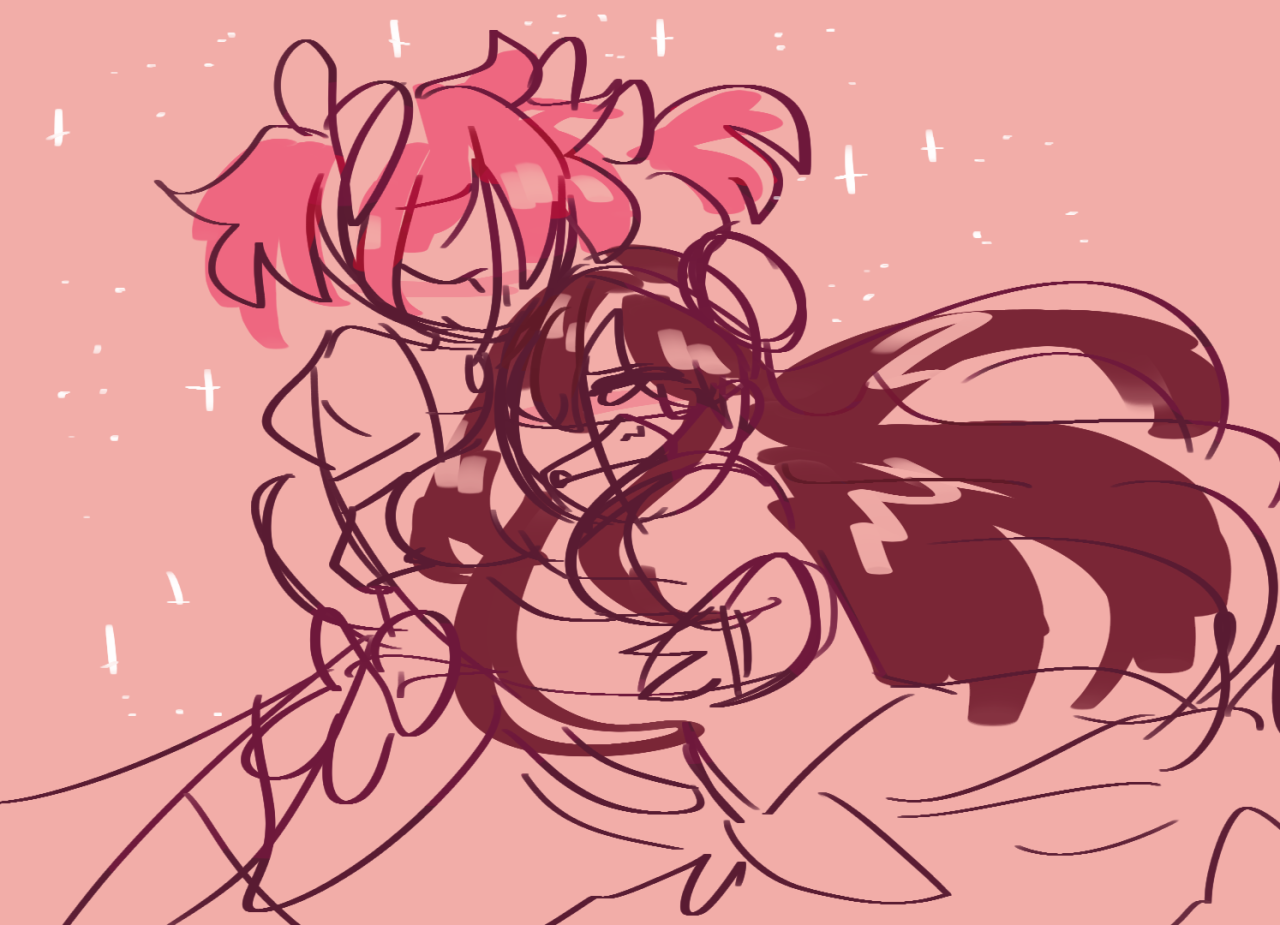 i rewatched madoka magica recently !! def my favorite anime
